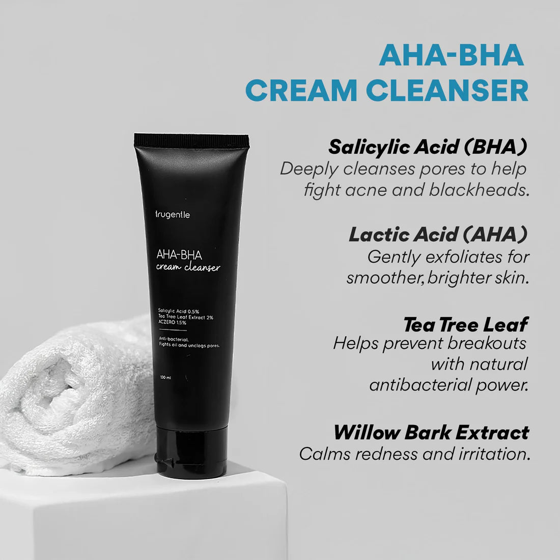 AHA-BHA Cream Cleanser